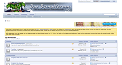 Desktop Screenshot of das-bemalforum.de